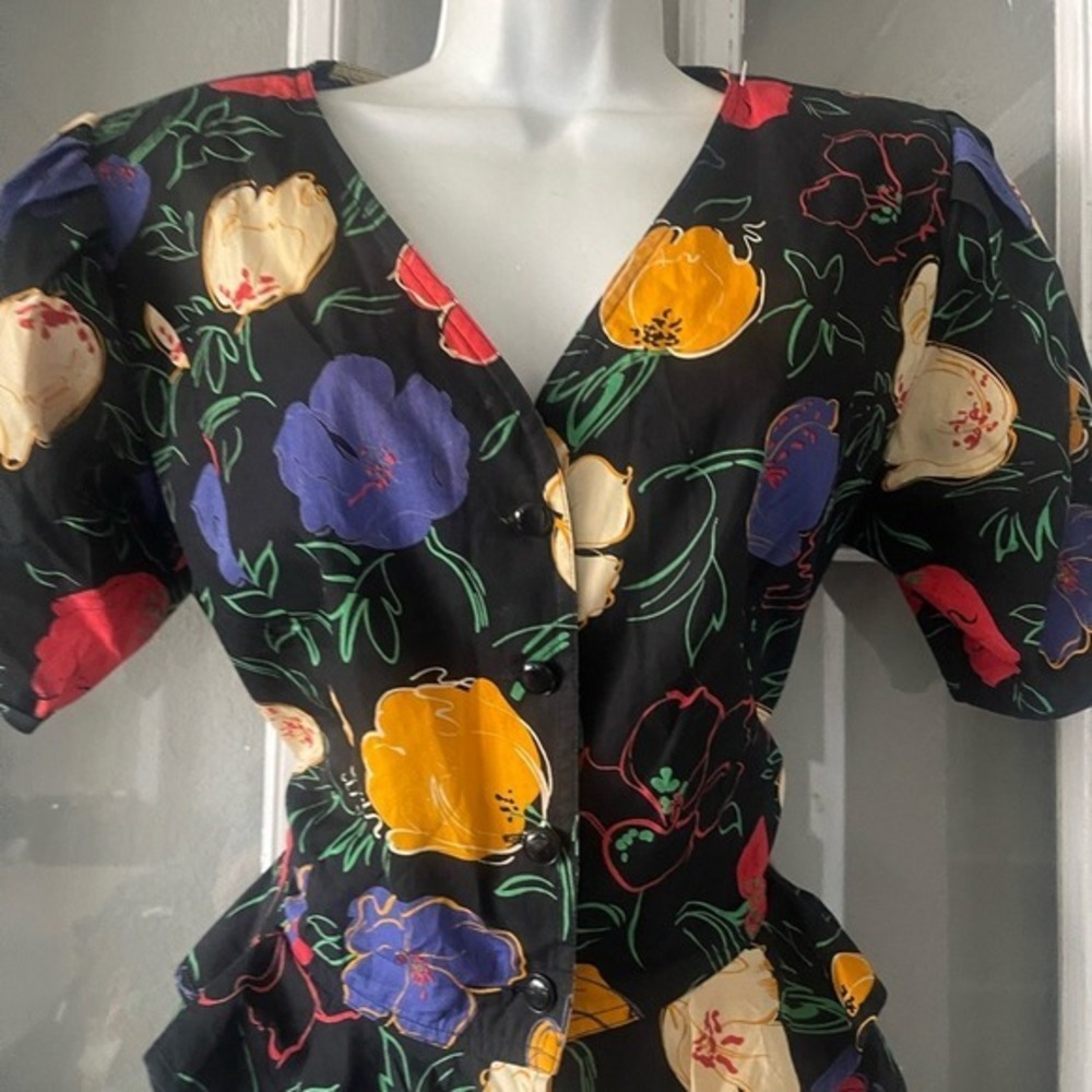 Vintage Ungaro Floral Top - Picture 2 of 6